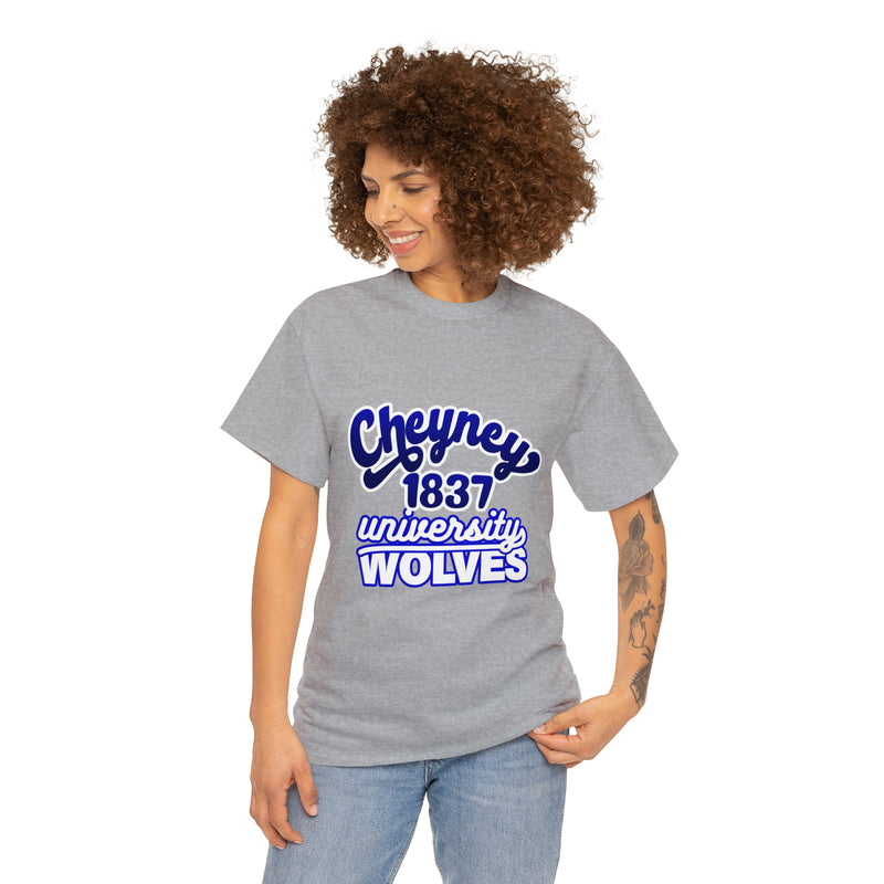 Unisex Cheyney 1837 University Wolves Jersey Short Sleeve Tee