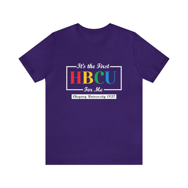 Unisex "It's the First HBCU" Short Sleeve Tee