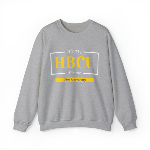 Its My HBCU For Me Fisk University Unisex Heavy Blend™ Crewneck Sweatshirt