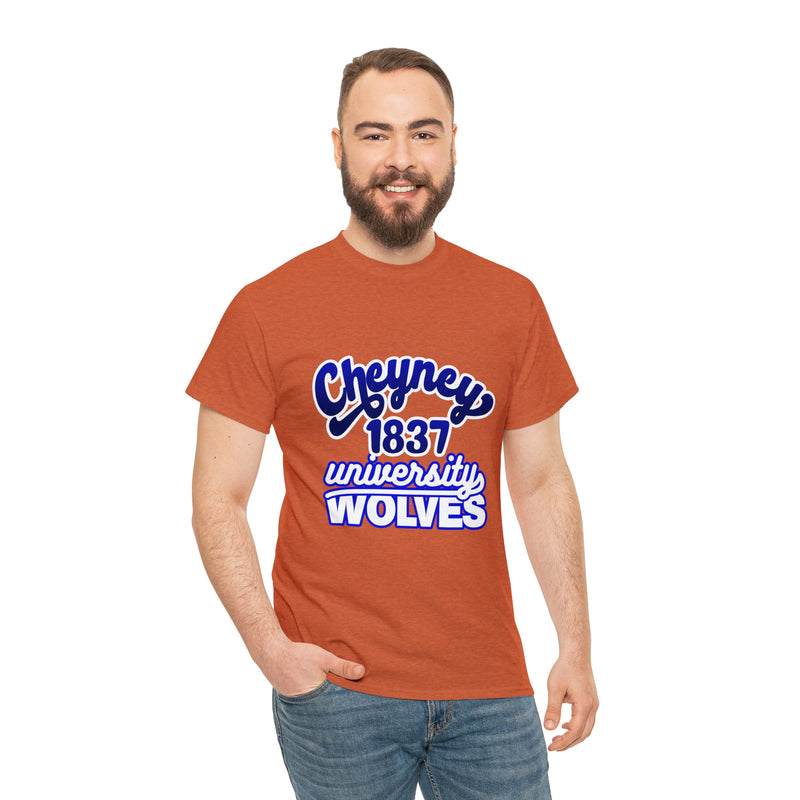 Unisex Cheyney 1837 University Wolves Jersey Short Sleeve Tee