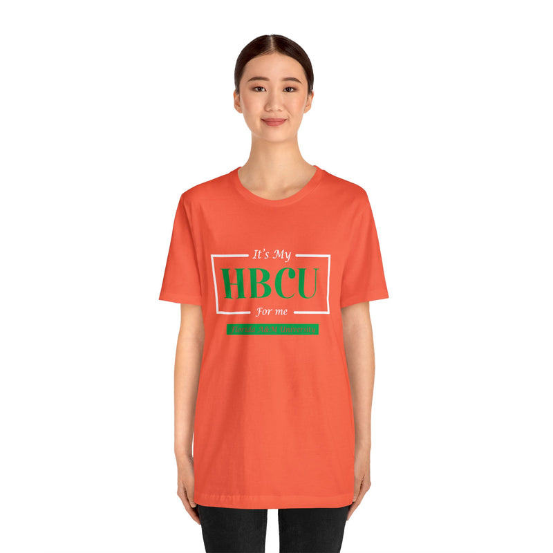 Its my HBCU Florida A&M University Unisex Jersey Short Sleeve Tee