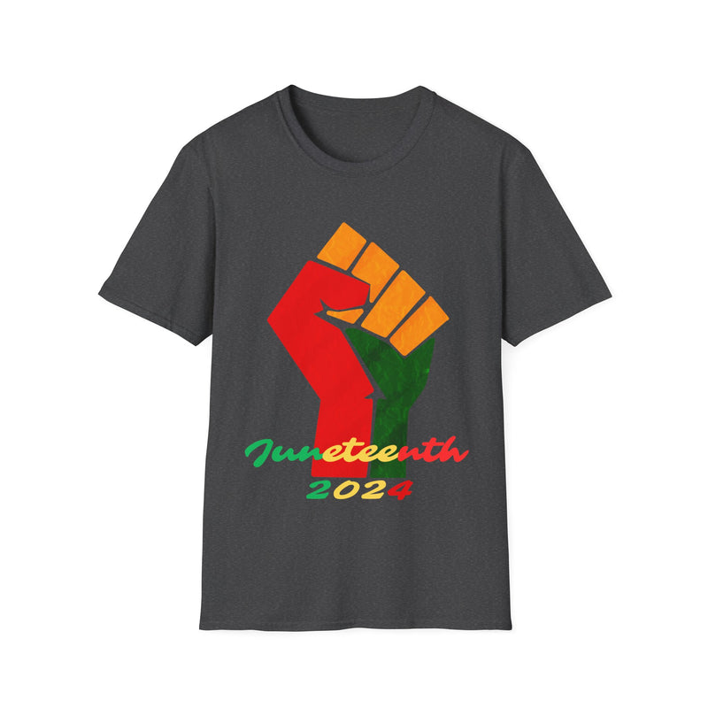 Fist Juneteenth 2024 Unisex Tshirt