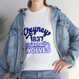 Unisex Cheyney 1837 University Wolves Jersey Short Sleeve Tee