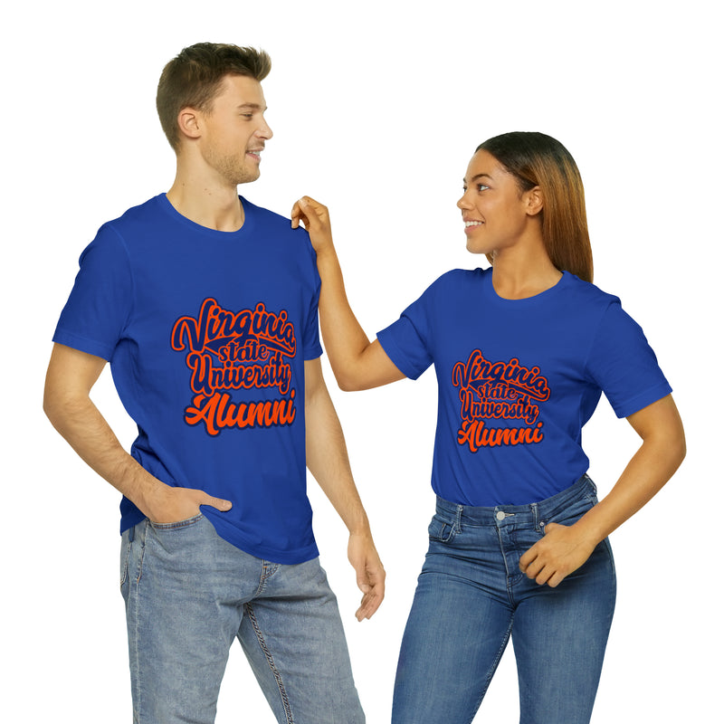 Virginia State University Alumni Unisex Short Sleeve Tee