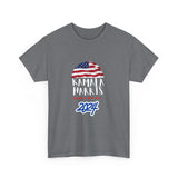 Flag Kamala Harris 2024 Unisex Heavy Cotton Tee