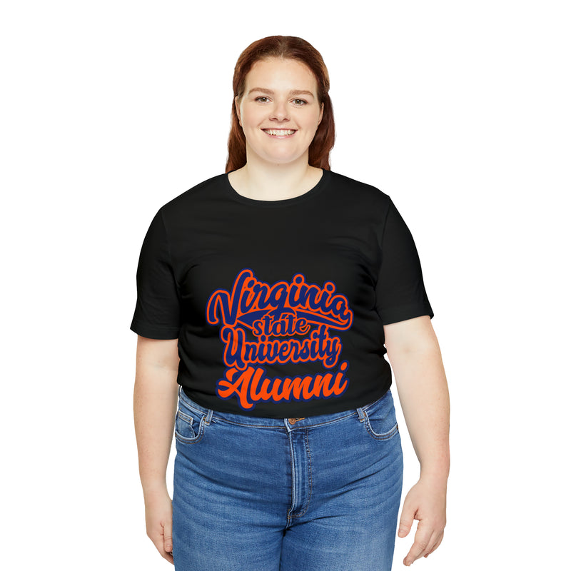 Virginia State University Alumni Unisex Short Sleeve Tee