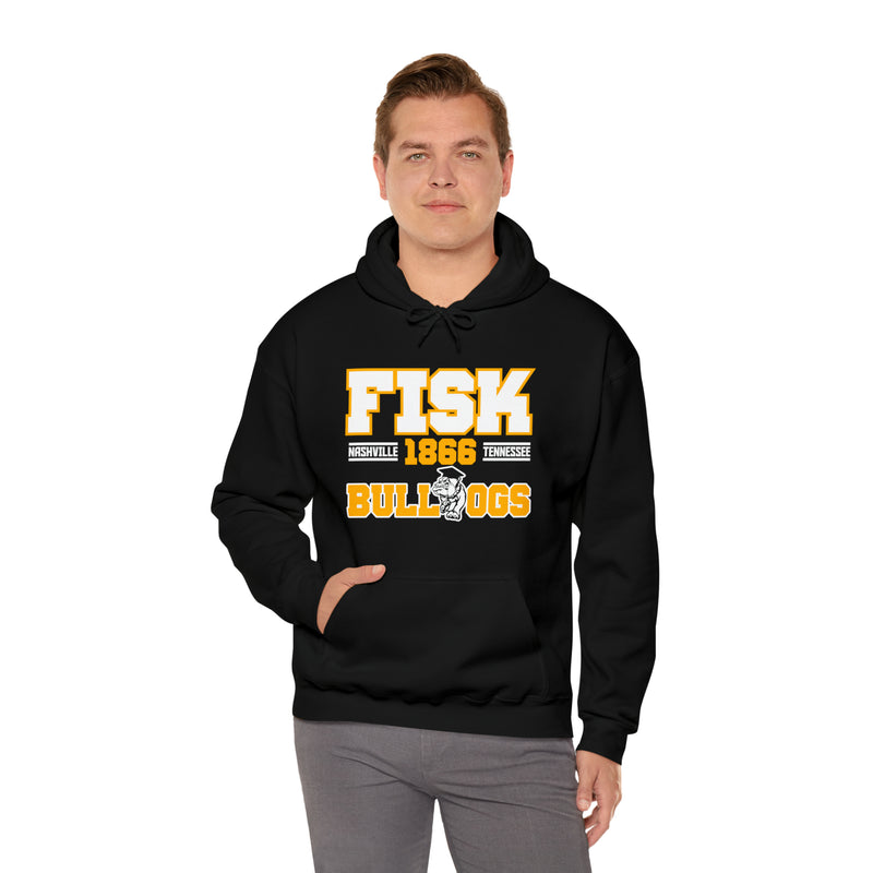 Unisex FISK Bulldogs Heavy Blend™ Hooded Sweatshirt