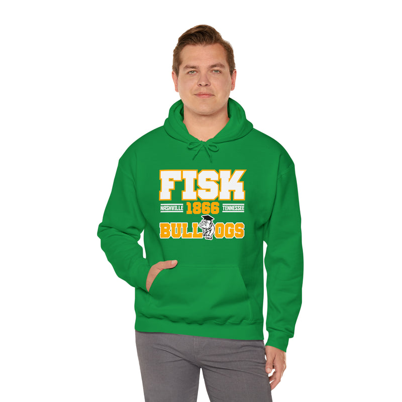 Unisex FISK Bulldogs Heavy Blend™ Hooded Sweatshirt