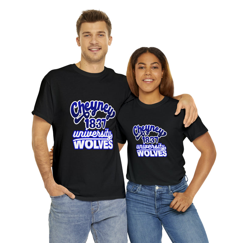 Unisex Cheyney 1837 University Wolves Jersey Short Sleeve Tee