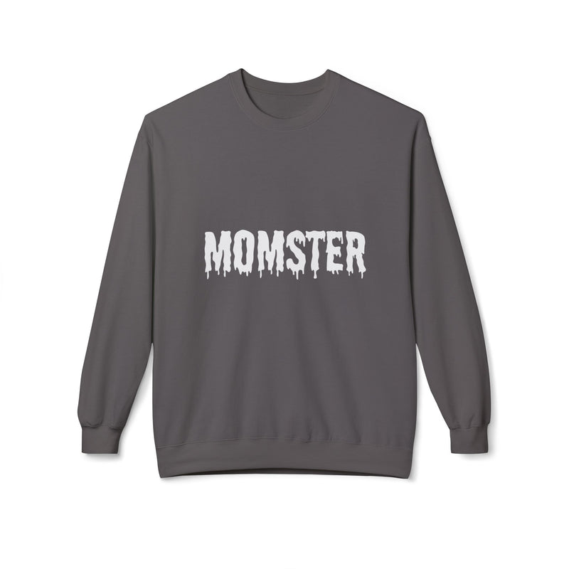 Momster Unisex Midweight Softstyle Fleece Crewneck Sweatshirt