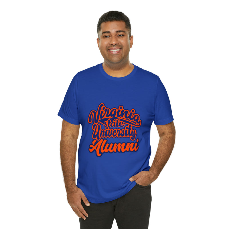 Virginia State University Alumni Unisex Short Sleeve Tee