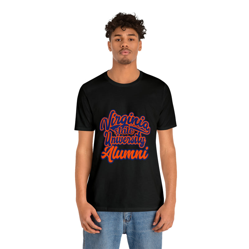 Virginia State University Alumni Unisex Short Sleeve Tee