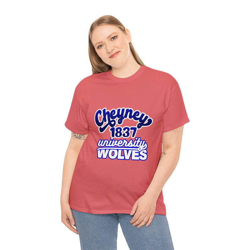 Unisex Cheyney 1837 University Wolves Jersey Short Sleeve Tee