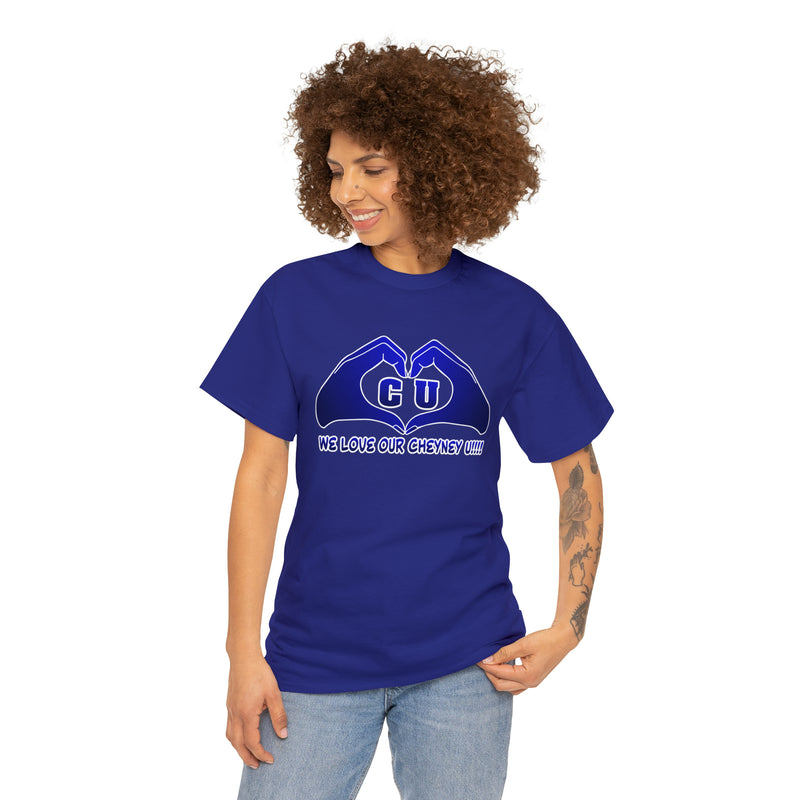 We Love Our Cheyney U  Unisex Short Sleeve Tee