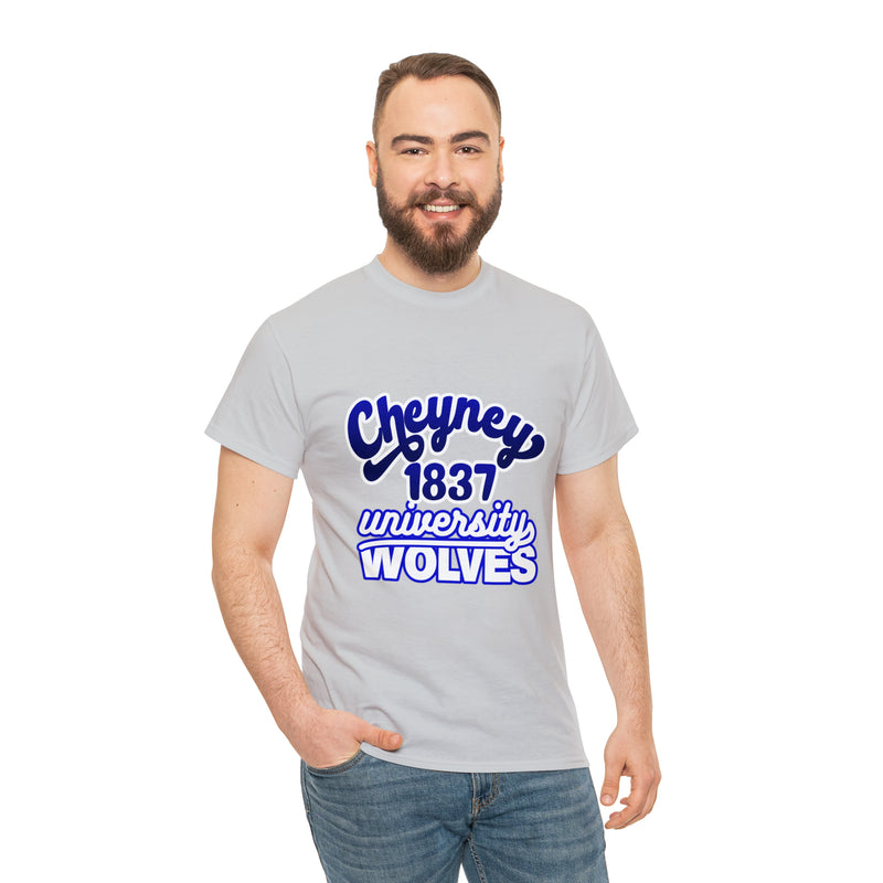 Unisex Cheyney 1837 University Wolves Jersey Short Sleeve Tee