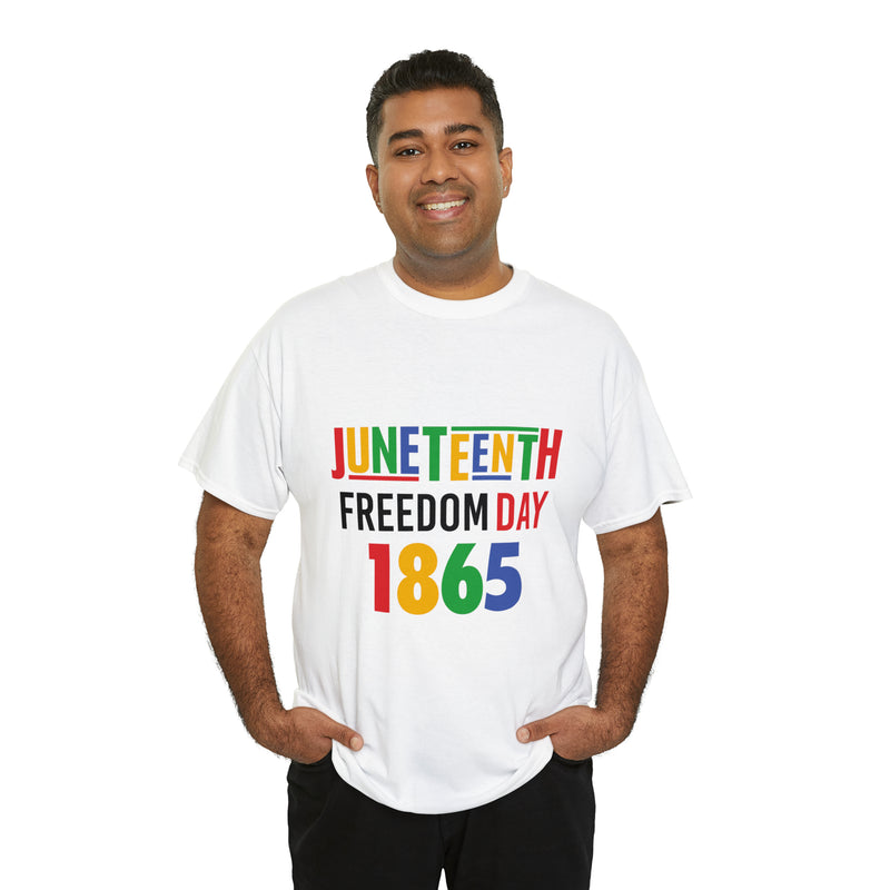 Juneteenth Freedom Day 1865 Unisex Tshirt