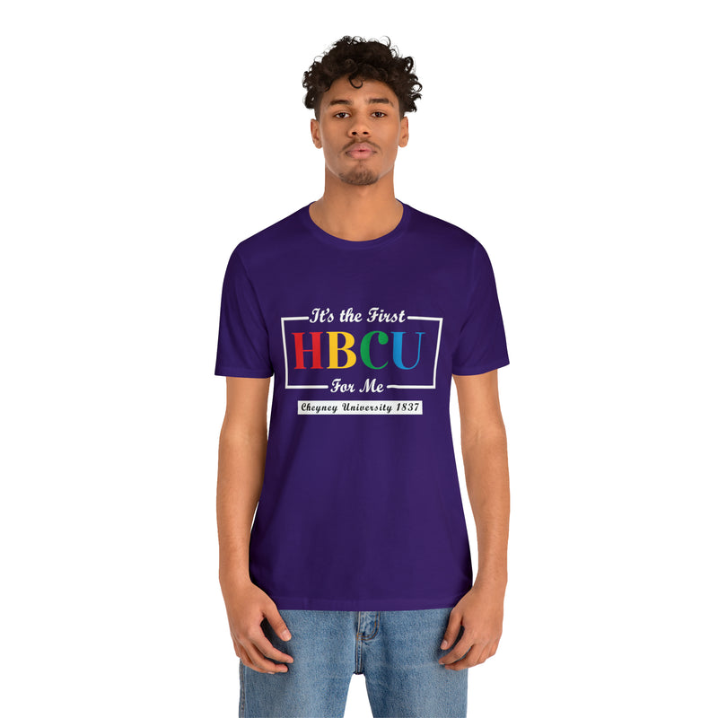 Unisex "It's the First HBCU" Short Sleeve Tee