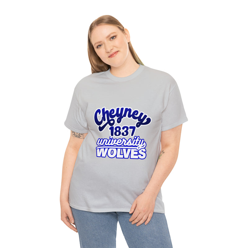 Unisex Cheyney 1837 University Wolves Jersey Short Sleeve Tee