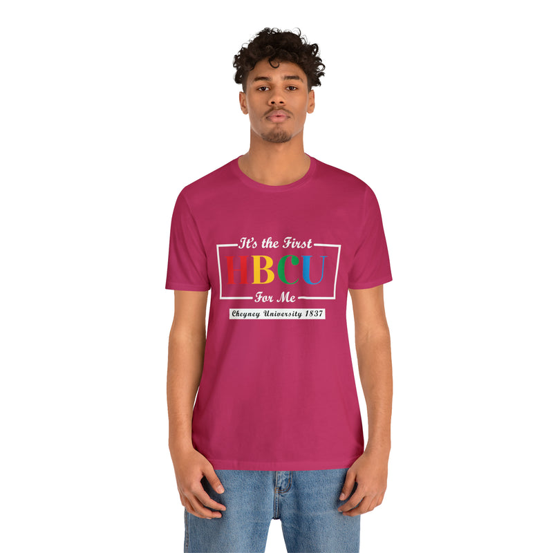 Unisex "It's the First HBCU" Short Sleeve Tee