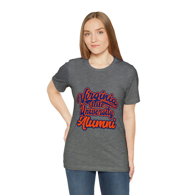 Virginia State University Alumni Unisex Short Sleeve Tee