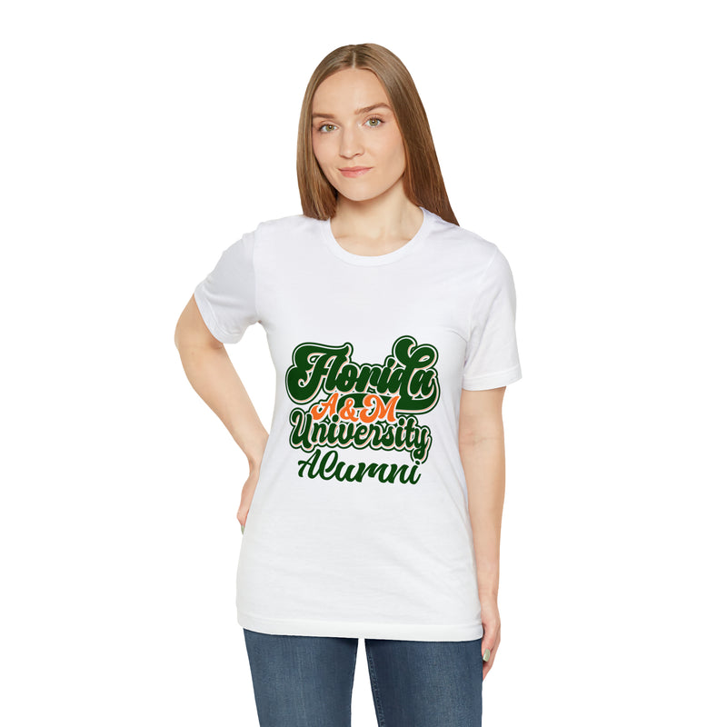 Florida A&M University Alumni Unisex Short Sleeve Tee