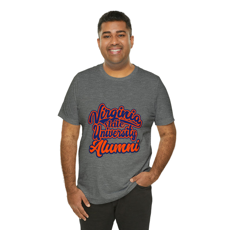 Virginia State University Alumni Unisex Short Sleeve Tee