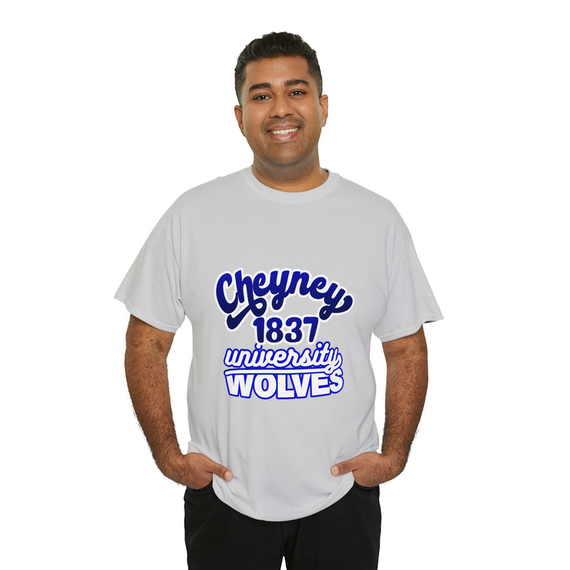 Unisex Cheyney 1837 University Wolves Jersey Short Sleeve Tee