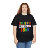 Juneteenth Freedom Day 1865 Unisex Tshirt