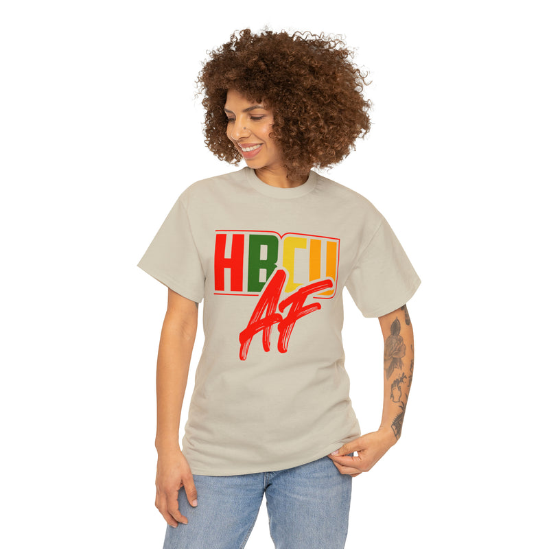 Unisex HBCU AF Jersey Short Sleeve Tee