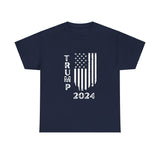 Trump Flag 2024 Unisex Heavy Cotton Tee