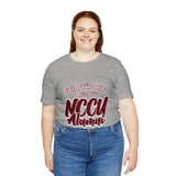 North Carolina Central Unversity Alumni Unisex Short Sleeve Tee