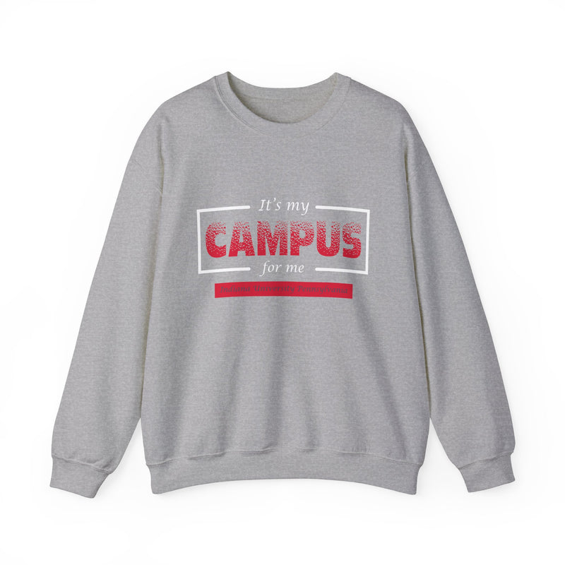 It's My Campus For Me Indiana University of Pennsylvania Unisex Heavy Blend™ Crewneck Sweatshirt