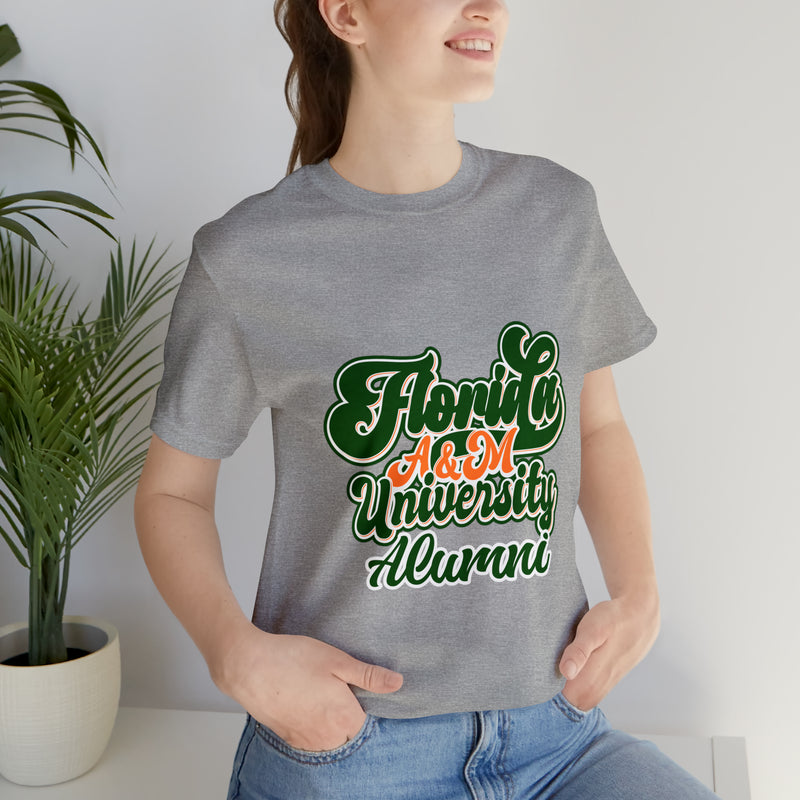 Florida A&M University Alumni Unisex Short Sleeve Tee