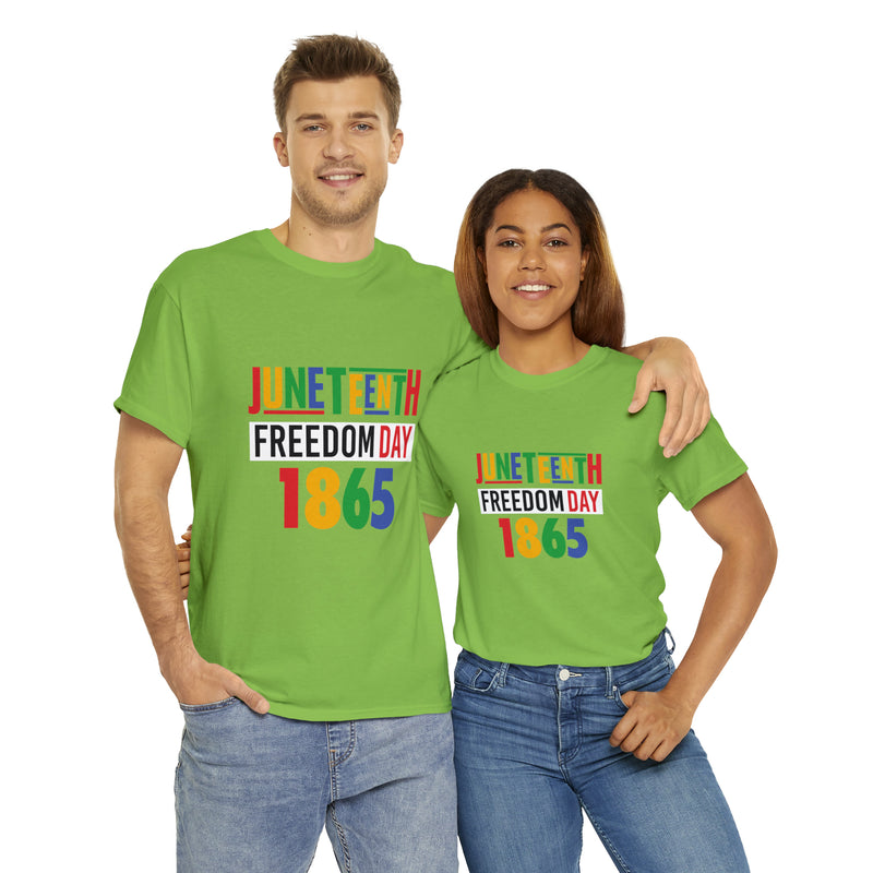 Juneteenth Freedom Day 1865 Unisex Tshirt