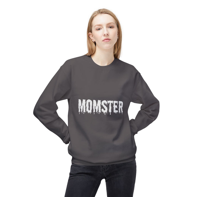 Momster Unisex Midweight Softstyle Fleece Crewneck Sweatshirt