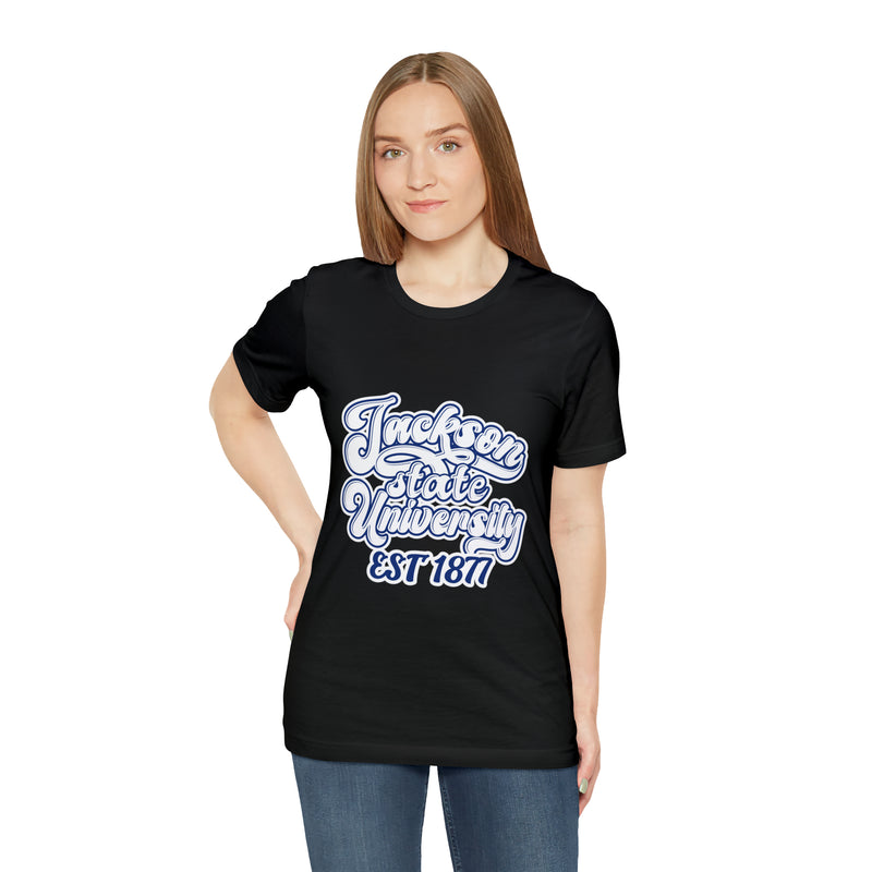 Jackson State University Unisex Short Sleeve Tee