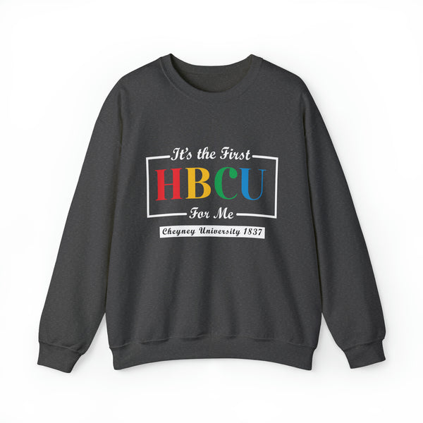 Its My HBCU For Me Cheyney University Multi-Color Unisex Heavy Blend™ Crewneck Sweatshirt