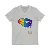 Pride Lip Unisex V-Neck Tee