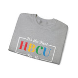 Its My HBCU For Me Cheyney University Multi-Color Unisex Heavy Blend™ Crewneck Sweatshirt