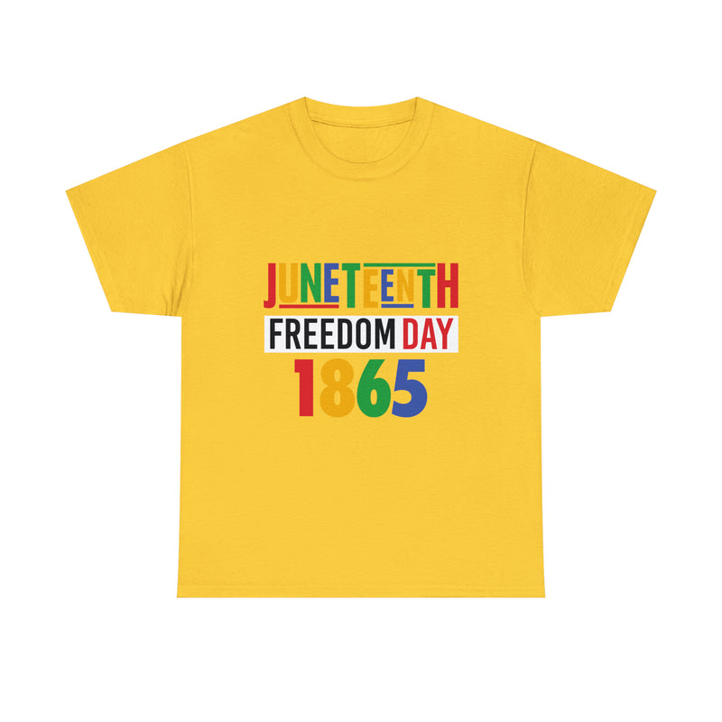 Juneteenth Freedom Day 1865 Unisex Tshirt