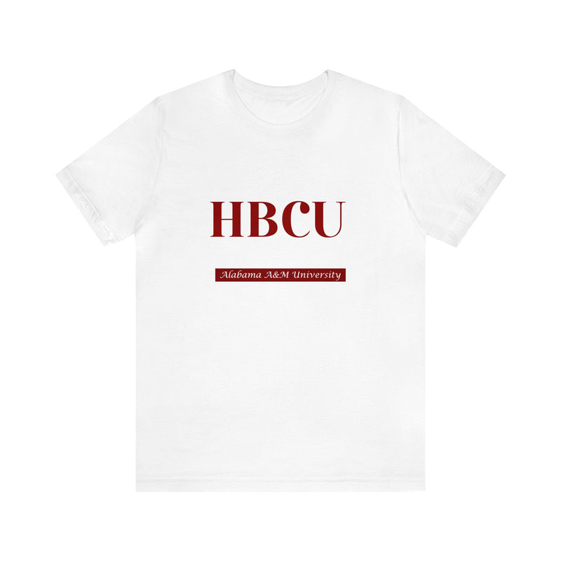 It's My HBCU For Me Alabama A&M University Unisex Jersey Short Sleeve Tee