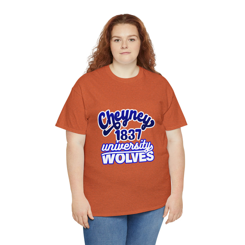 Unisex Cheyney 1837 University Wolves Jersey Short Sleeve Tee