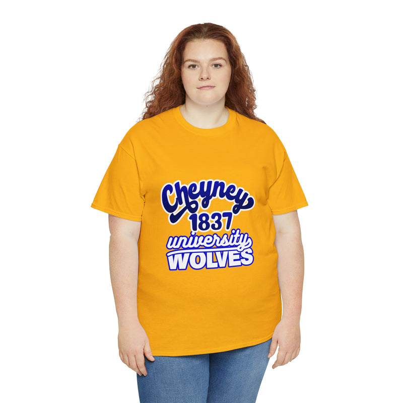 Unisex Cheyney 1837 University Wolves Jersey Short Sleeve Tee