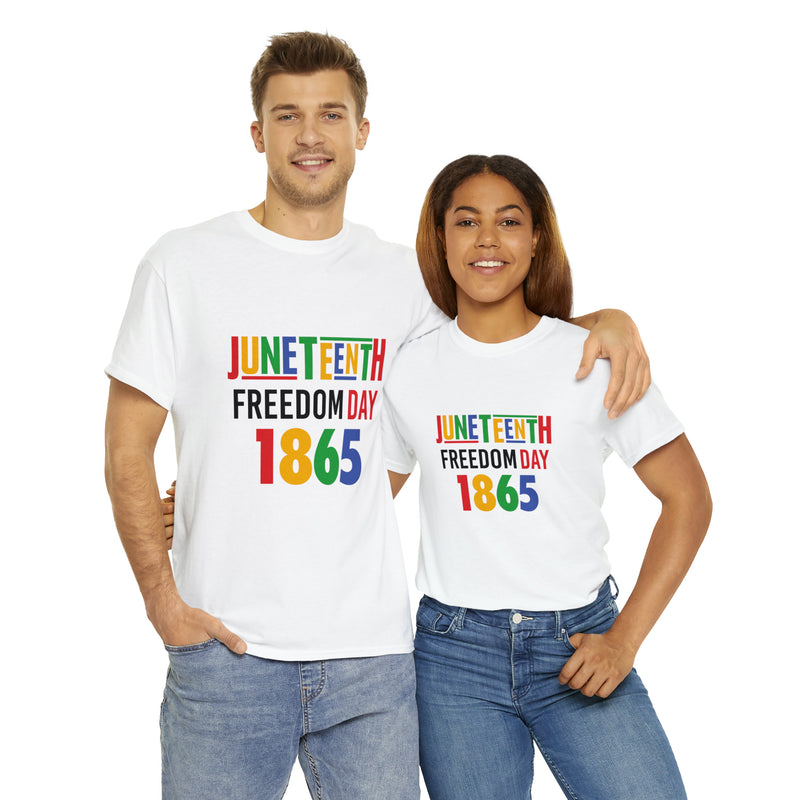 Juneteenth Freedom Day 1865 Unisex Tshirt