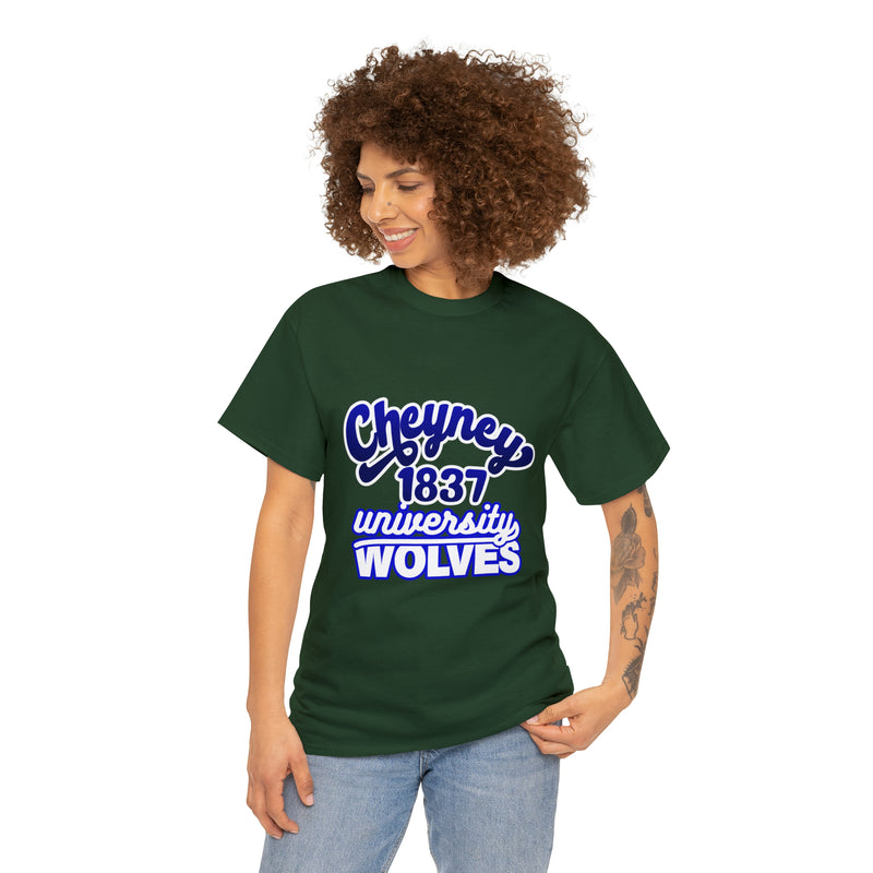 Unisex Cheyney 1837 University Wolves Jersey Short Sleeve Tee