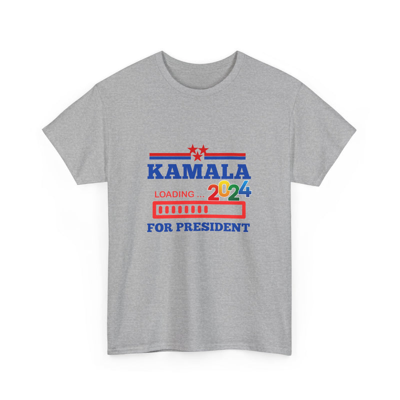 Kamala Loading 2024 Unisex Heavy Cotton Tee