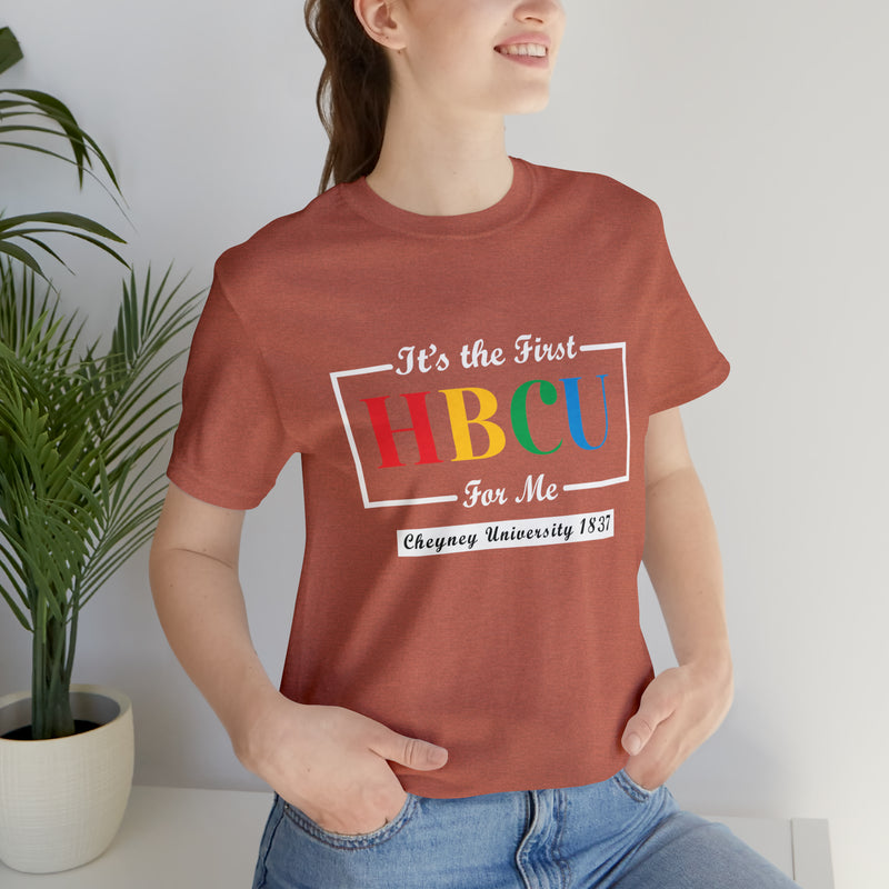 Unisex "It's the First HBCU" Short Sleeve Tee