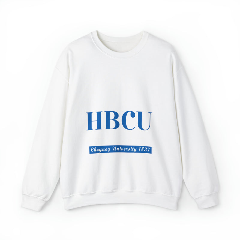 It's The First HBCU for Me.Blue Unisex Heavy Blend™ Crewneck Sweatshirt