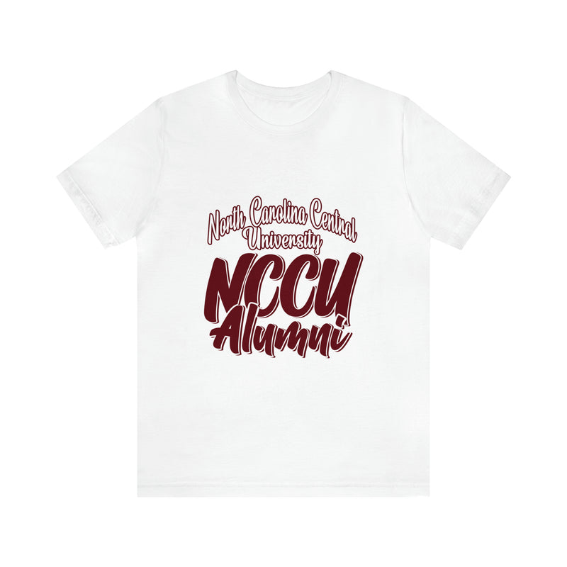 North Carolina Central Unversity Alumni Unisex Short Sleeve Tee