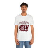 North Carolina Central Unversity Alumni Unisex Short Sleeve Tee